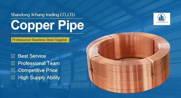 Pancake Coil Refrigeration Coil Copper Pipe Copper Tube for Refrigerator